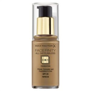 Make up με Βάση & Καλυπτικό Ματιών Max Factor Face Finity 90 Toffee 30ml - Miss Beauty shop