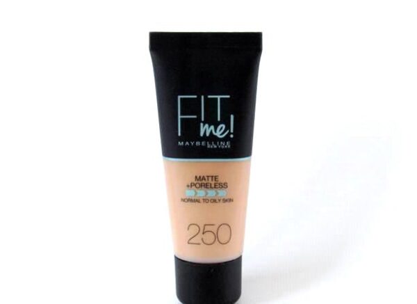 Make up Fit me Maybelline Matte + Poreless 30ml Sun Beige 250 - Miss Beauty shop