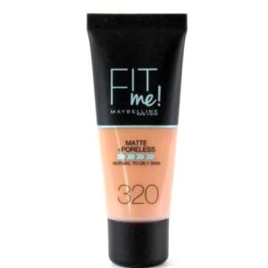 Make up Fit me Maybelline Matte + Poreless 30ml Natural Tan 320 - Miss Beauty shop