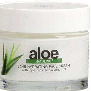 Κρέμα προσώπου με Αλόη 24h Hydrating Face Cream 50ml με Υαλουρονικο οξυ & Έλαιο argan - Miss Beauty shop